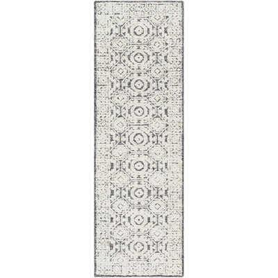 product image for Louvre LOU-2303 Hand Tufted Rug in Black & Ivory by Surya 73