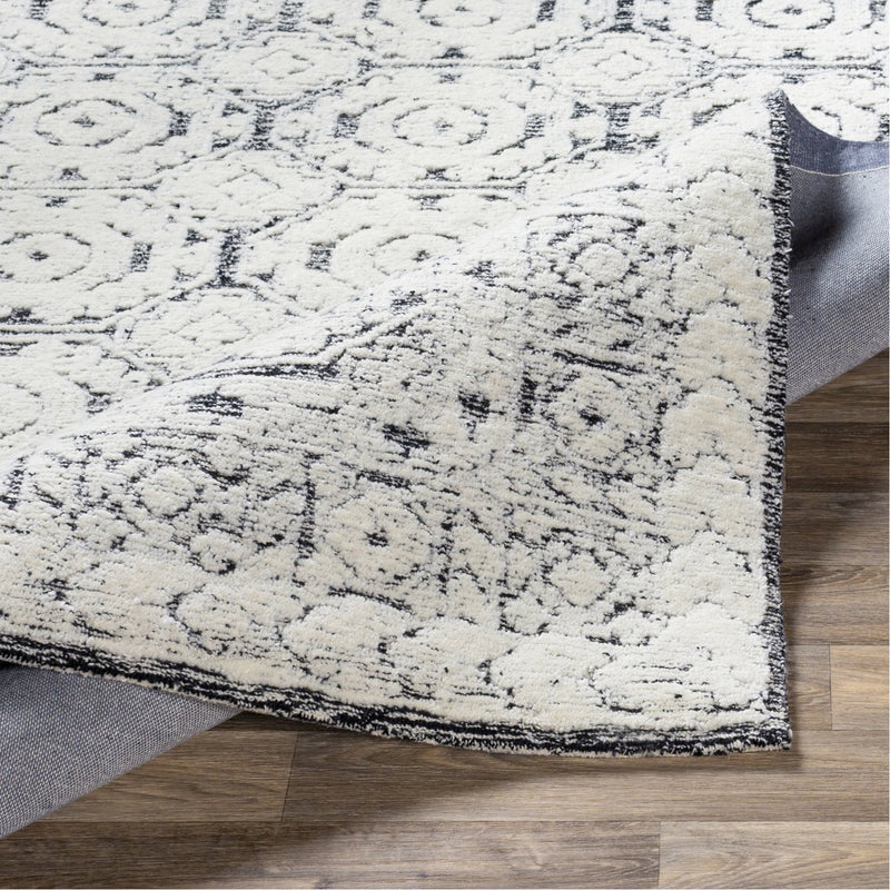 media image for Louvre LOU-2303 Hand Tufted Rug in Black & Ivory by Surya 299