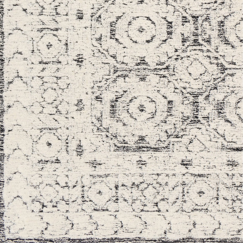 media image for Louvre LOU-2303 Hand Tufted Rug in Black & Ivory by Surya 275