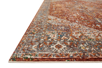 product image for Lourdes Rug in Rust / Multi by Loloi 82