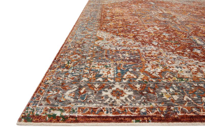media image for Lourdes Rug in Rust / Multi by Loloi 253