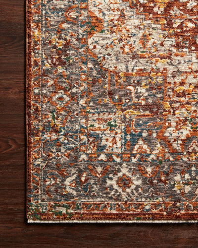 product image for Lourdes Rug in Rust / Multi by Loloi 24
