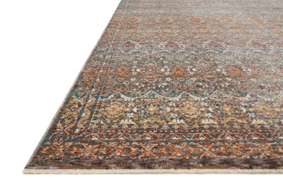product image for Lourdes Rug in Stone / Multi by Loloi 74