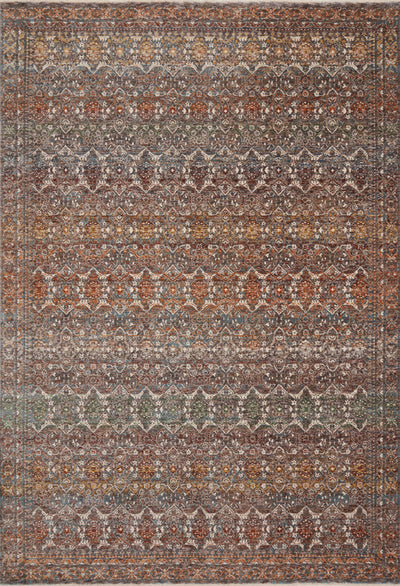 product image of Lourdes Rug in Stone / Multi by Loloi 512