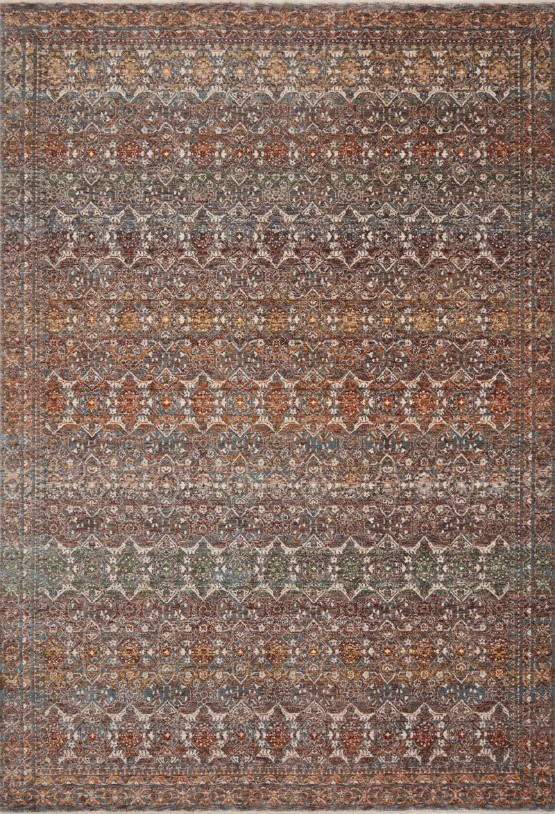 media image for Lourdes Rug in Stone / Multi by Loloi 294