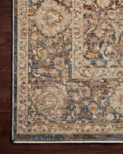 product image for Lourdes Rug in Charcoal / Ivory by Loloi 55