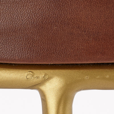 product image for Henry Round Leather Counter Stool 3 58