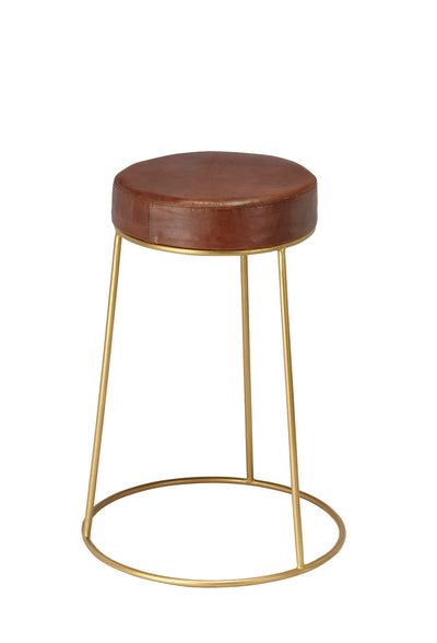 product image of Henry Round Leather Counter Stool 1 511