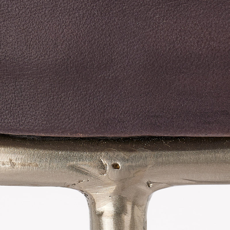 media image for Henry Round Leather Counter Stool 4 273