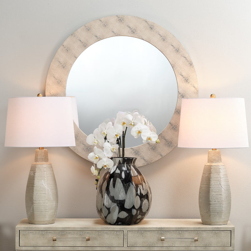 media image for chester round mirror by bd lifestyle ls6chesrndgr 8 298