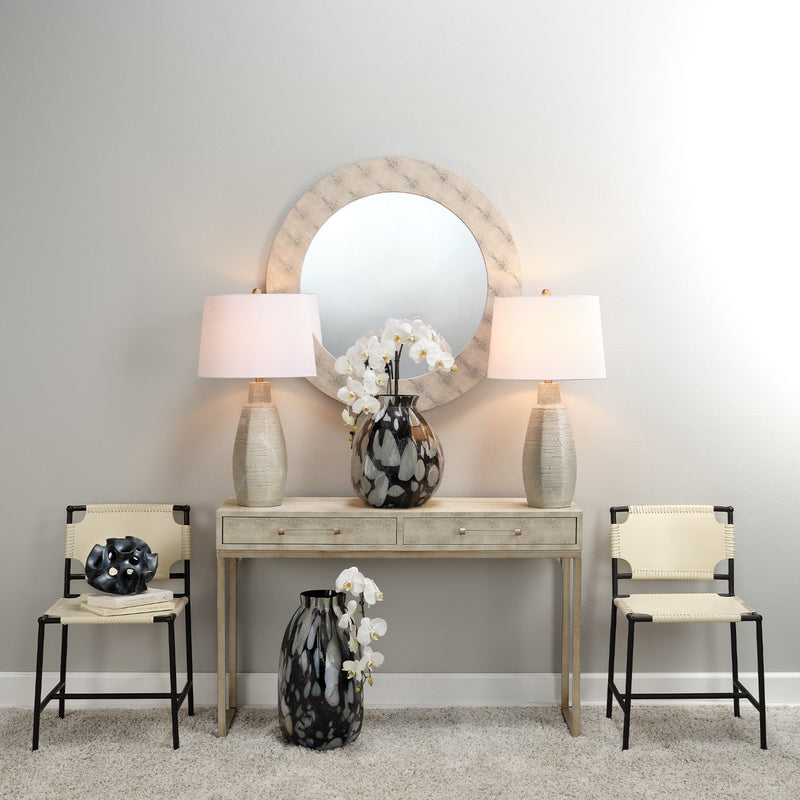 media image for chester round mirror by bd lifestyle ls6chesrndgr 11 25