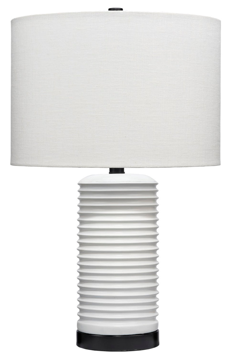 media image for furrowed table lamp by bd lifestyle ls9furrowhbk 1 283