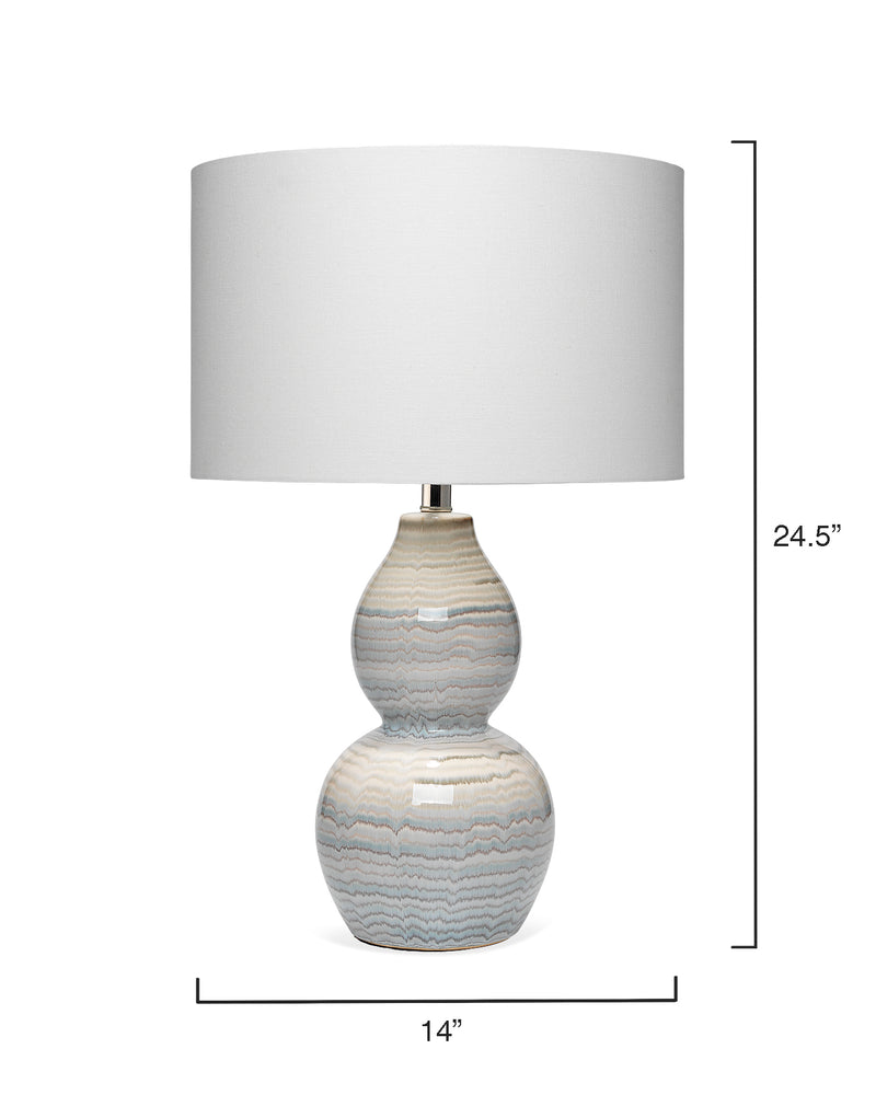 media image for Catalina Wave Table Lamp design by Jamie Young 254