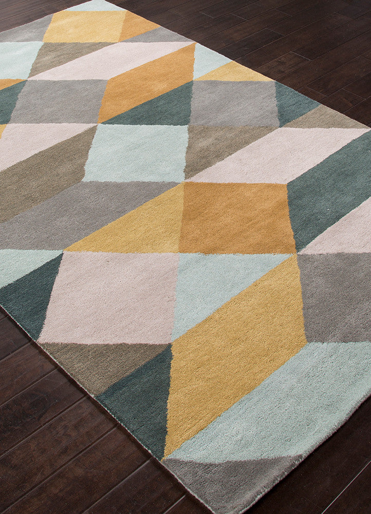 media image for en casa tufted rug in storm grey dragonfly design by jaipur 4 230