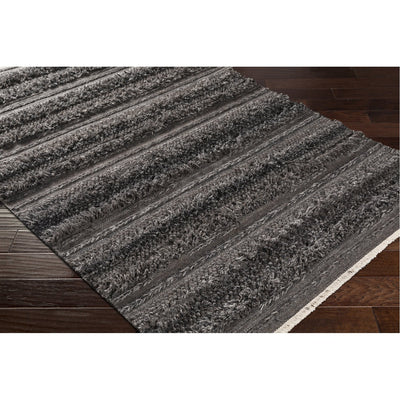 product image for Lugano LUG-2301 Hand Woven Rug in Charcoal & Cream by Surya 19