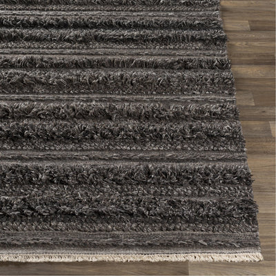 product image for Lugano LUG-2301 Hand Woven Rug in Charcoal & Cream by Surya 54