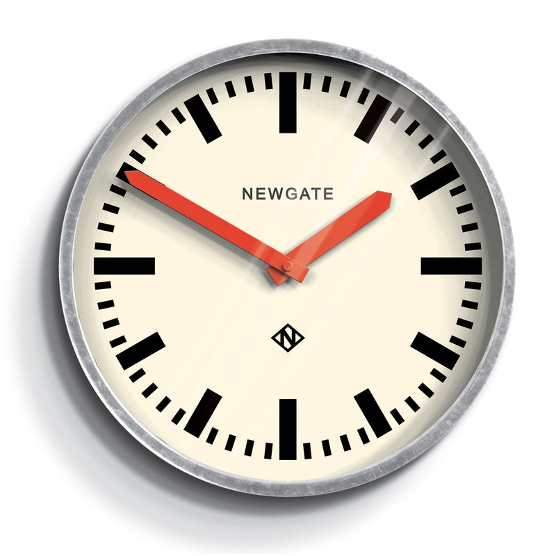 media image for luggage clock in red design by newgate 1 237
