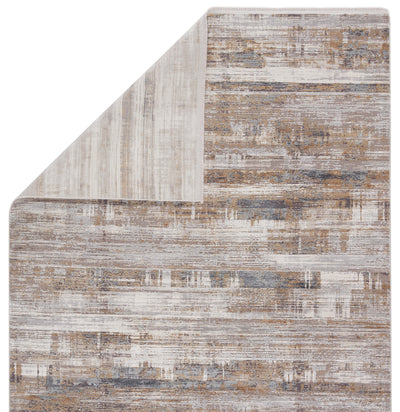 product image for Denman Abstract Rug in Gray & Gold 43