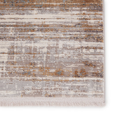 product image for Denman Abstract Rug in Gray & Gold 84