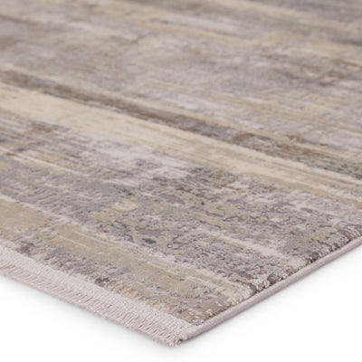 product image for Leverett Abstract Rug in Gray & White 96