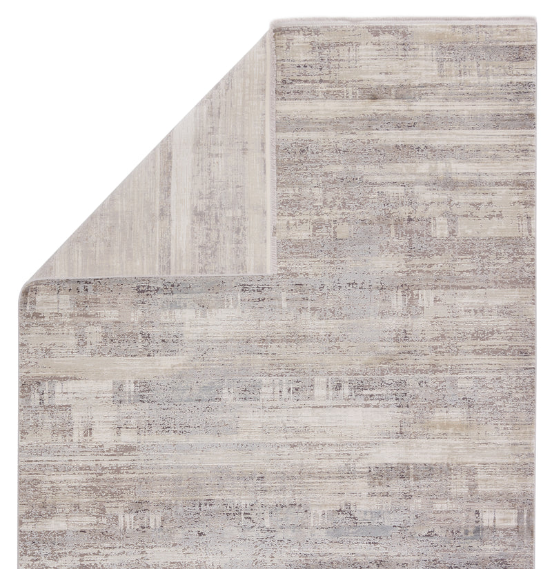 media image for Leverett Abstract Rug in Gray & White 251