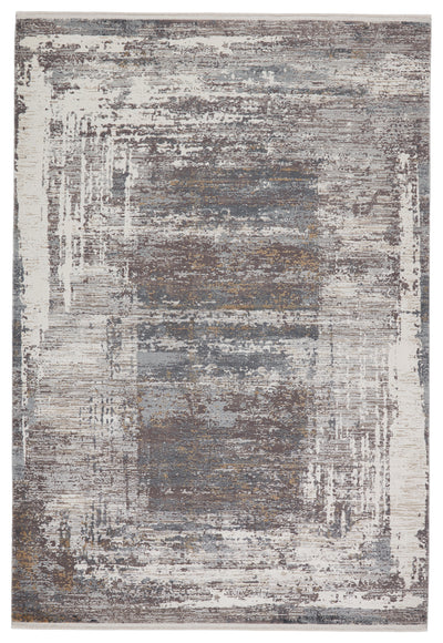 product image for Rialto Abstract Grey & White Rug by Jaipur Living 75