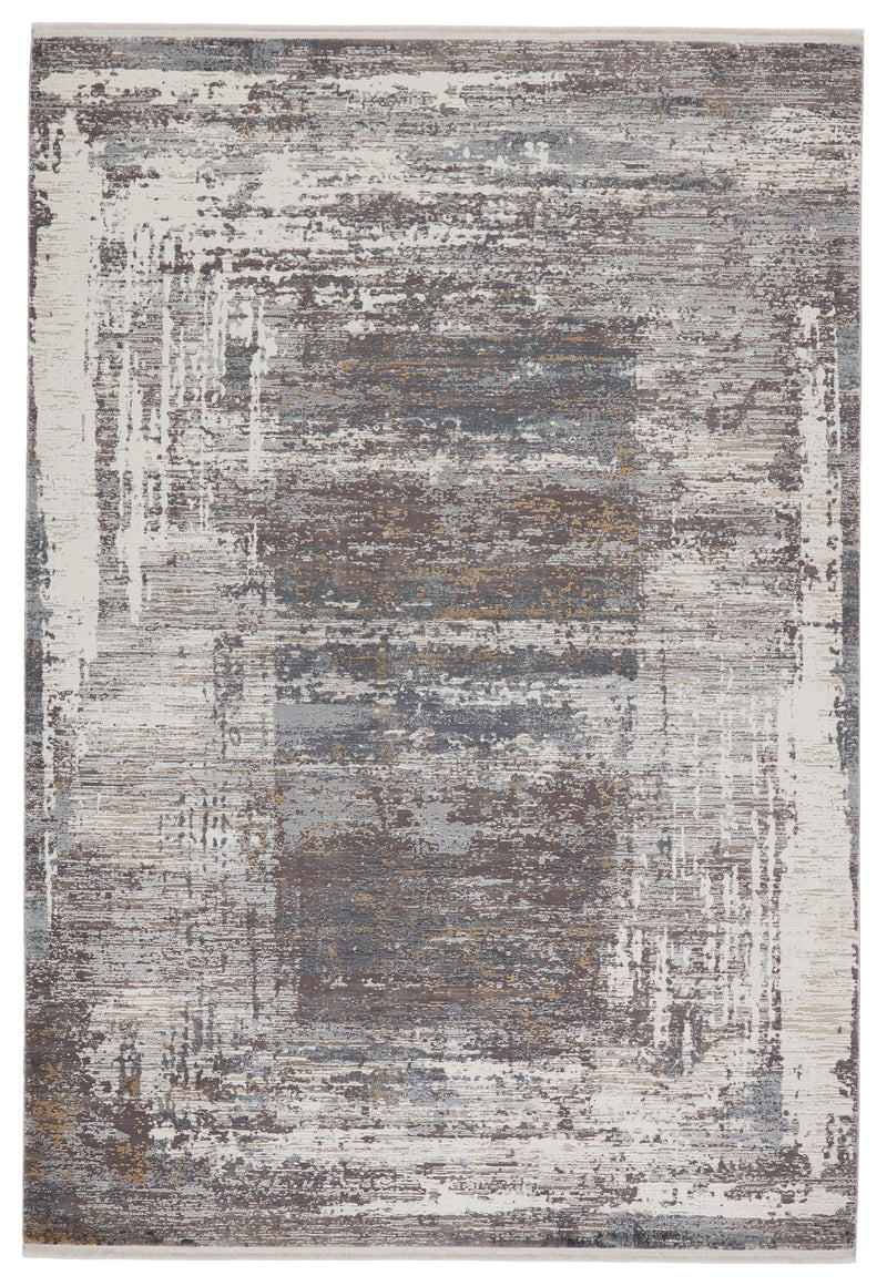 media image for Rialto Abstract Grey & White Rug by Jaipur Living 287