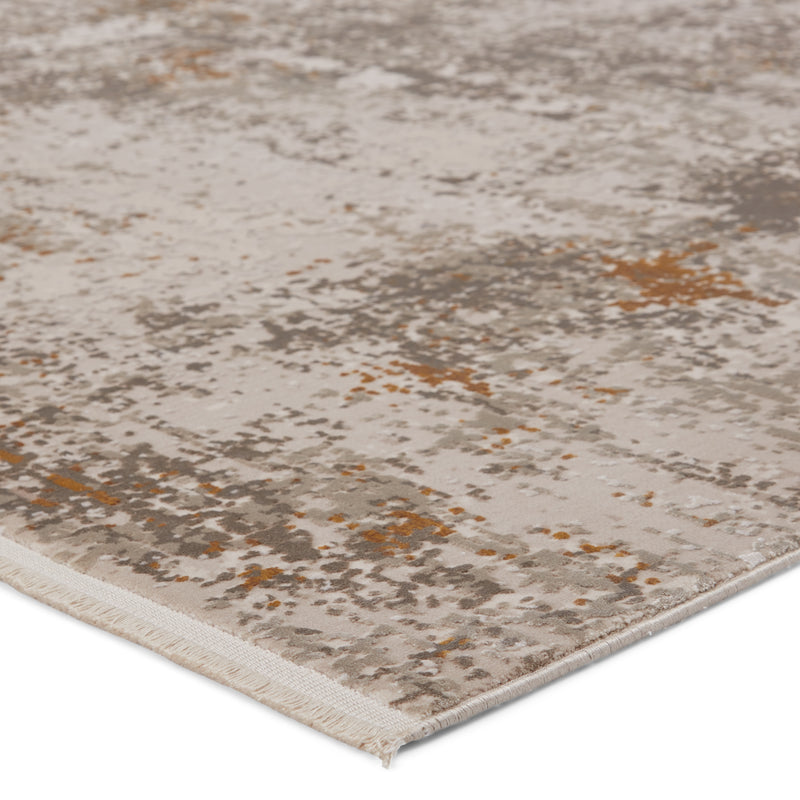 media image for Henson Abstract Grey & Gold Rug by Jaipur Living 215