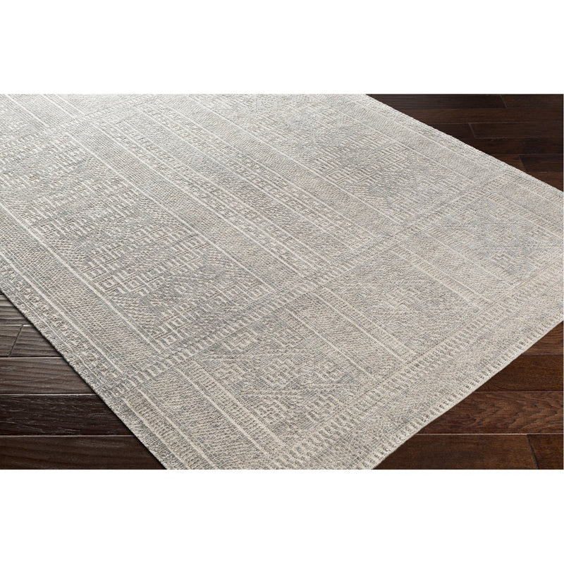 media image for Livorno LVN-2302 Hand Knotted Rug in Medium Gray & Taupe by Surya 258