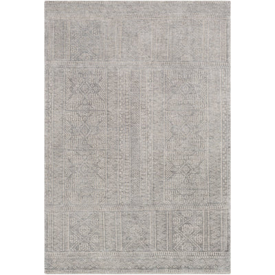 product image of Livorno LVN-2302 Hand Knotted Rug in Medium Gray & Taupe by Surya 530