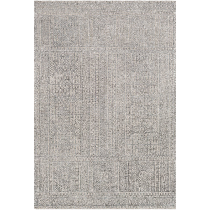 media image for Livorno LVN-2302 Hand Knotted Rug in Medium Gray & Taupe by Surya 249