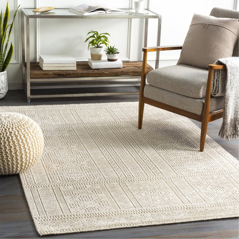 media image for Livorno LVN-2303 Hand Knotted Rug in Beige & Khaki by Surya 264