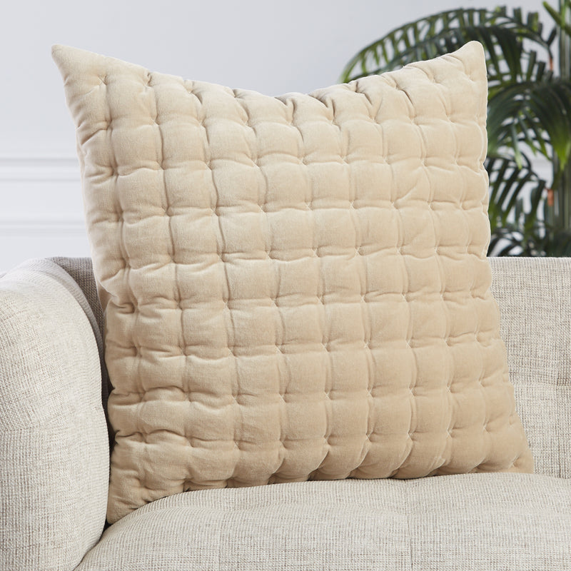 media image for Winchester Pillow in Beige & White by Jaipur Living 26