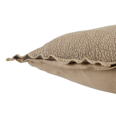 product image for Warrenton Pillow in Taupe by Jaipur Living 28