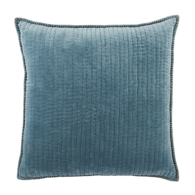 product image for Beaufort Striped Pillow in Blue & Beige by Jaipur Living 24