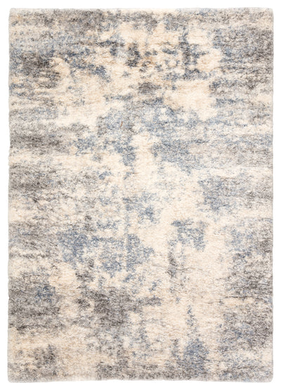 product image for harmony abstract light gray blue rug design by jaipur 1 33