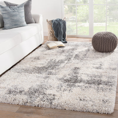 product image for serenade abstract ivory light gray rug design by jaipur 5 9