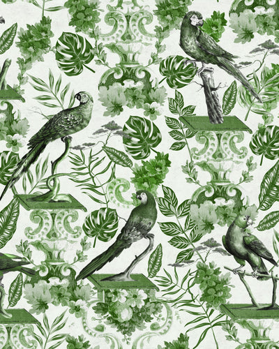 product image for La Voliere Wallpaper in Green from the Wallpaper Compendium Collection by Mind the Gap 2