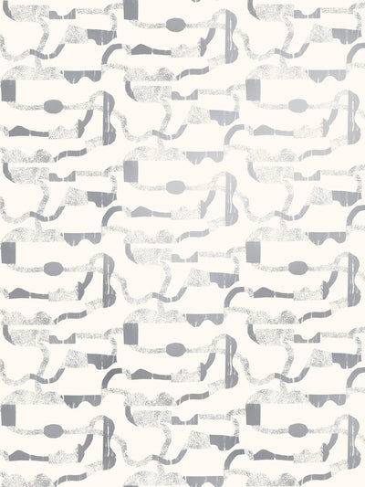 product image for La Strada Wallpaper in Diamonds and Pearls by Thatcher Studio 12