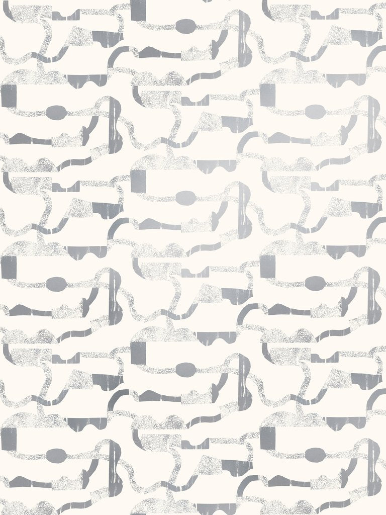 media image for La Strada Wallpaper in Diamonds and Pearls by Thatcher Studio 242