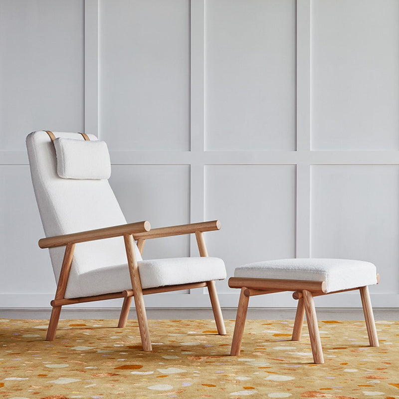 media image for labrador chair and ottoman by gus modern kscolabr aucblu an 8 248
