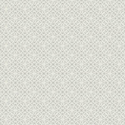 product image of sample lacey circle geo wallpaper in grey from the silhouettes collection by york wallcoverings 1 594