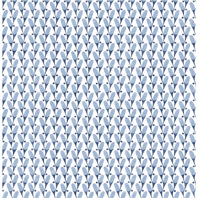 product image for Landon Abstract Geometric Wallpaper in Blue from the Bluebell Collection by Brewster Home Fashions 76