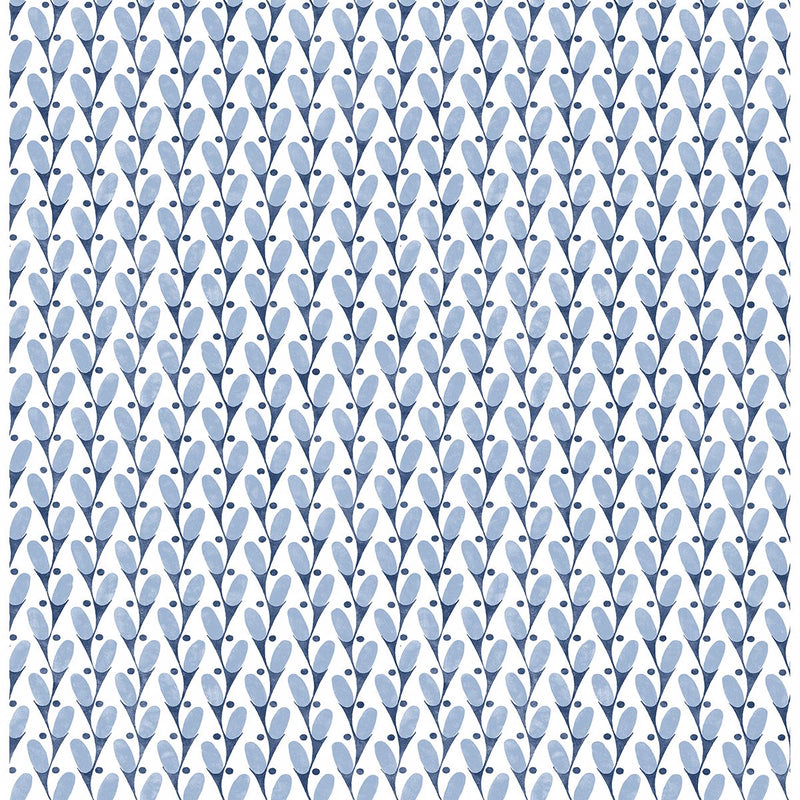 media image for Landon Abstract Geometric Wallpaper in Blue from the Bluebell Collection by Brewster Home Fashions 271