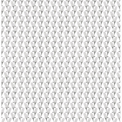 product image for Landon Abstract Geometric Wallpaper in Grey from the Bluebell Collection by Brewster Home Fashions 57