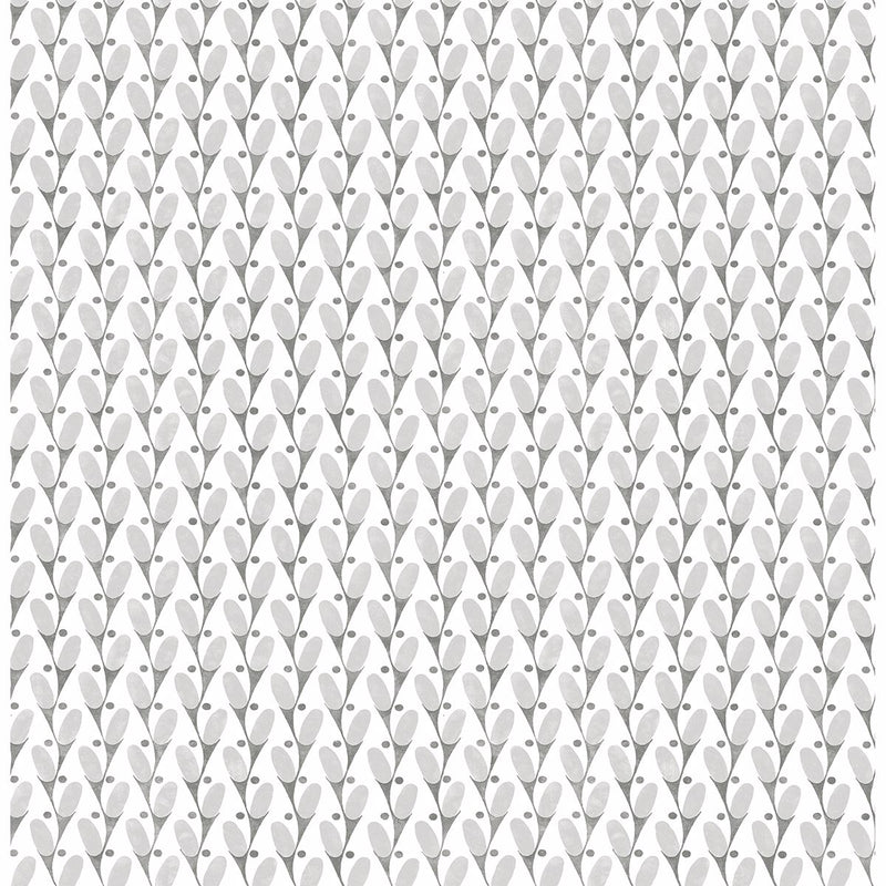 media image for Landon Abstract Geometric Wallpaper in Grey from the Bluebell Collection by Brewster Home Fashions 237