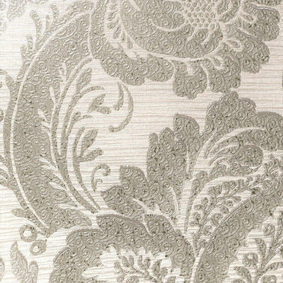product image for Lanette Damask Wallpaper in Metallic and Pearl by BD Wall 11