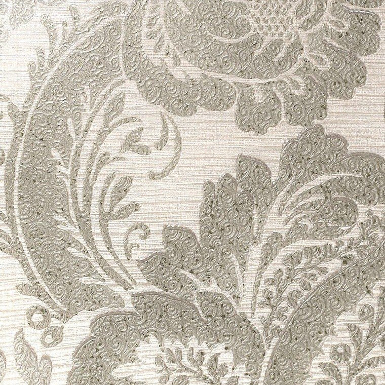 media image for Lanette Damask Wallpaper in Metallic and Pearl by BD Wall 230