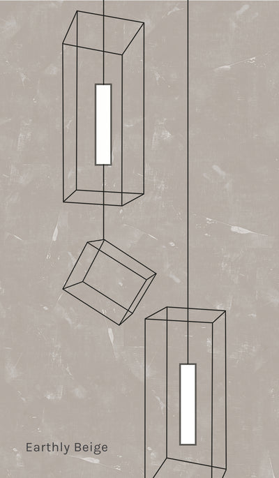 product image for Lanterns LED Wallpaper in Various Colors by Meystyle 73