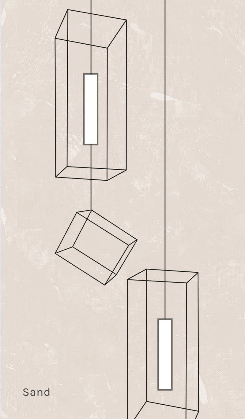 media image for Lanterns LED Wallpaper in Various Colors by Meystyle 228